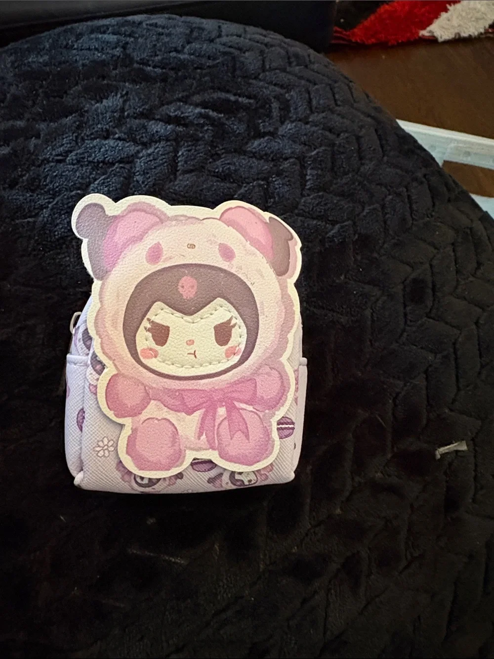 Kuromi Mini Bookbag Bag Charm